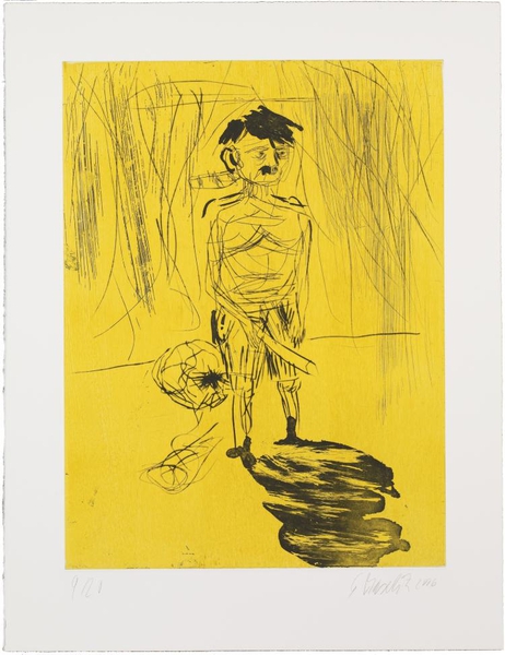 Große Nacht im Eimer #126F0, Georg Baselitz , 2006