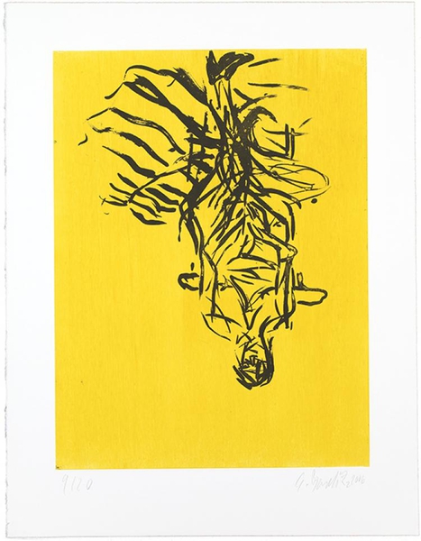 Weiblicher Akt (1), Georg Baselitz , 2006