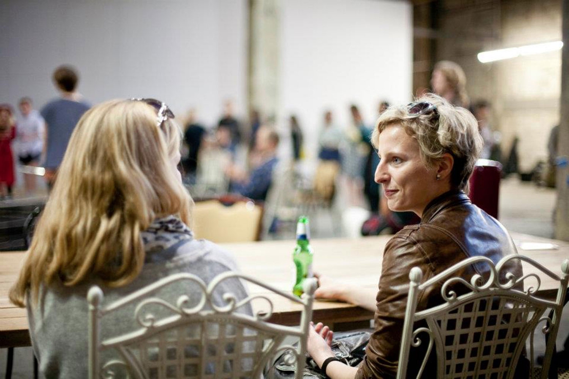 A Midsummer's Eve with the Camberwell Collective chatting over a beer