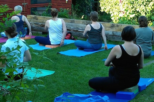 Iyengar Yoga, Devonshire Road Nature Reserve, Forest Hill 